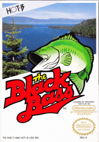 Black Bass NES  box art